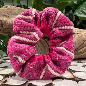 Embroidered Hair Ties Scrunchie
